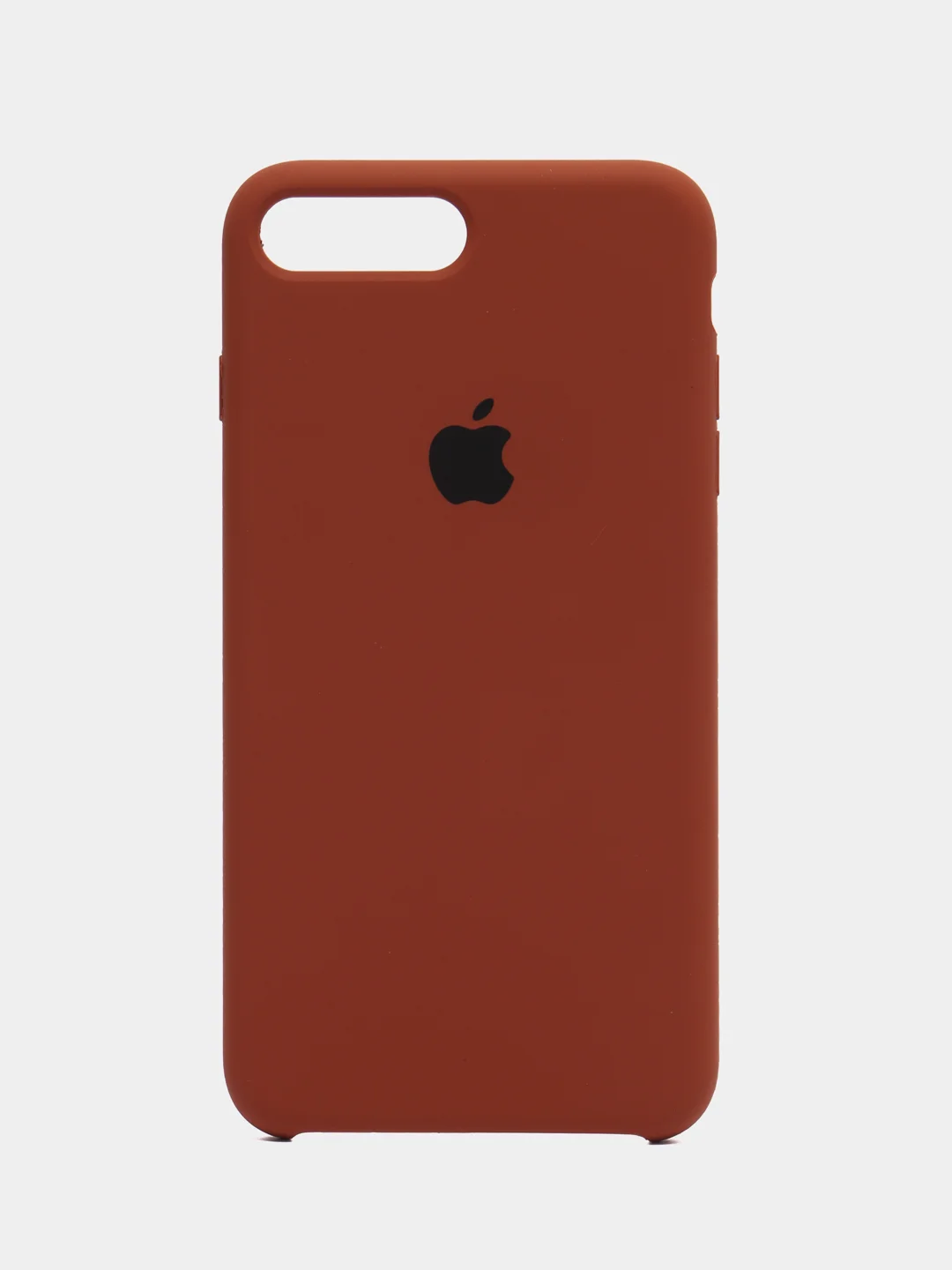Коричневый чехол Silicone Case для iPhone 7 Plus / iPhone 8 Plus