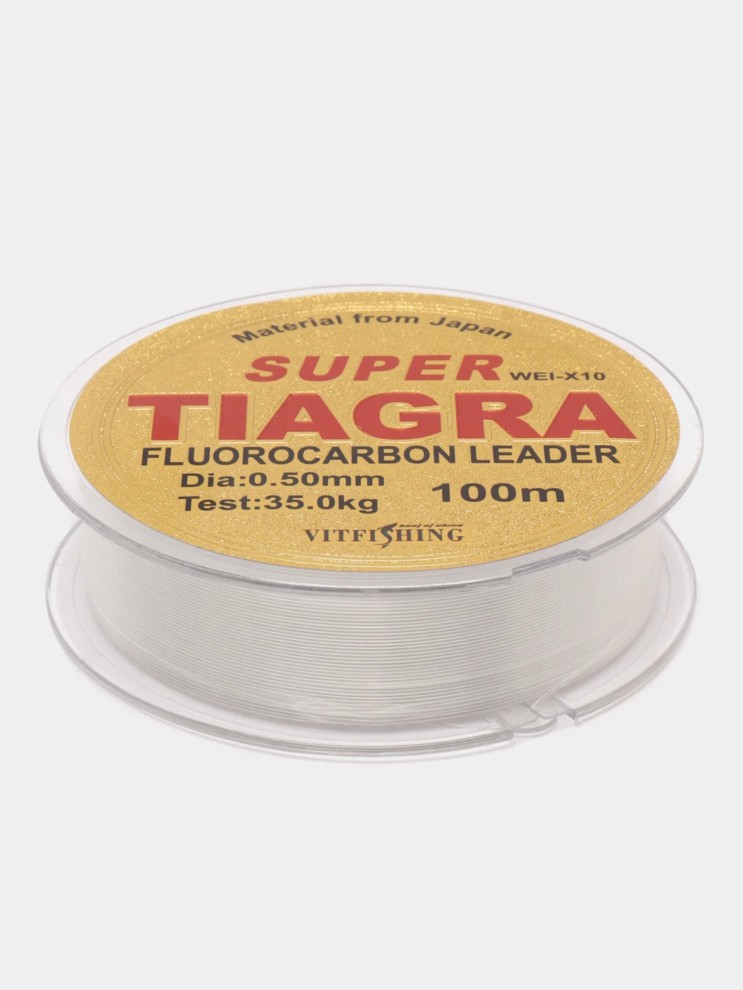 Леска рыболовная Super TIAGRA Fluorocarbon 100м