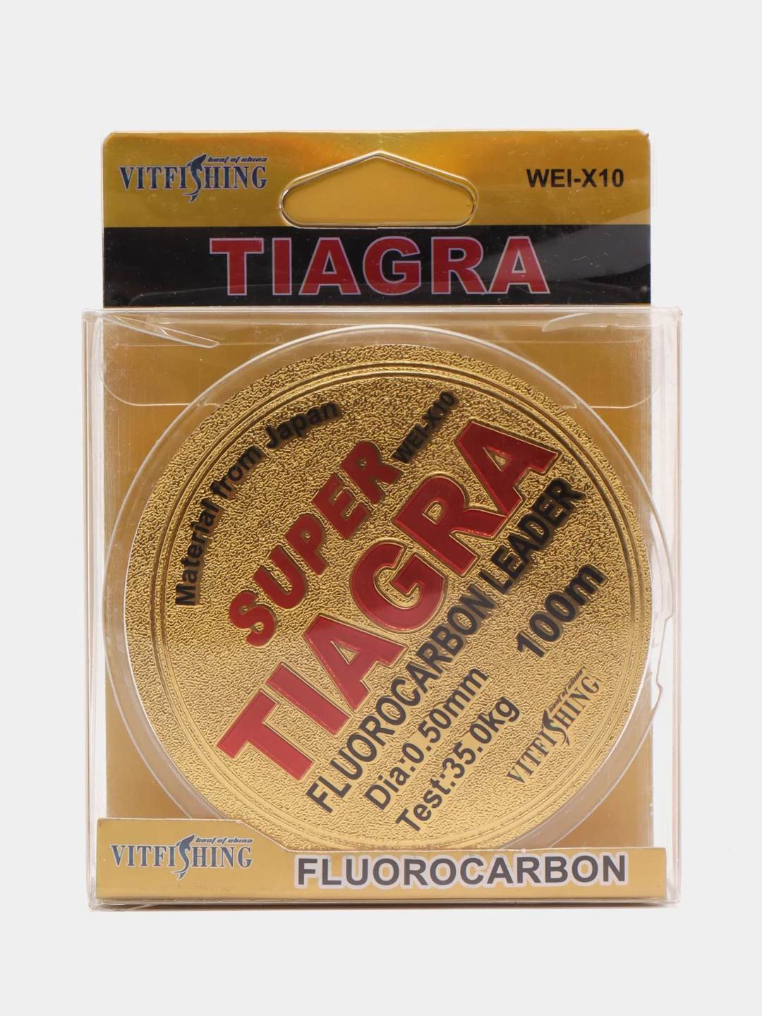 Леска рыболовная Super TIAGRA Fluorocarbon 100м