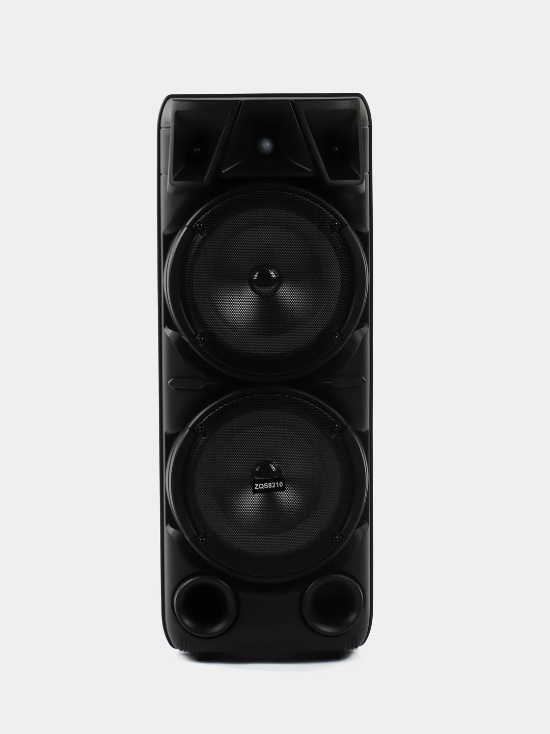 Музыкальная колонка напольная Bluetooth большая, c беспроводным микрофоном и светомузыкой