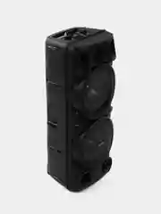 Музыкальная колонка напольная Bluetooth большая, c беспроводным микрофоном и светомузыкой