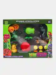 Красный настольная игра фигуры Plants vs Zombies Apocalypse, растения против зомби, пушка стреляет