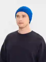 Синий шапка из флиса