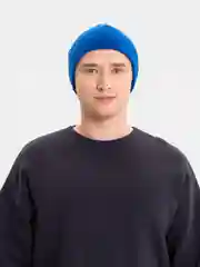 Синий шапка из флиса