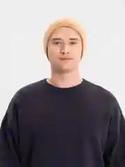 Бежевый шапка из флиса