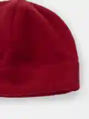 Бордовый шапка из флиса
