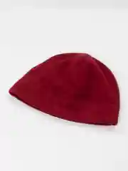 Бордовый шапка из флиса