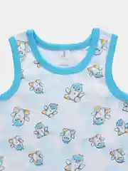 Лазурный майка детская для мальчика, комплект майка и трусы,нижнее белье хлопок для малышей
