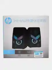 Черный компьютерные LED-колонки