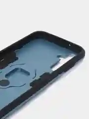 Красный чехол противоударный, с кольцом, на Samsung Galaxy M14 (Самсунг Галакси М14)