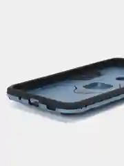 Синий меланж чехол противоударный, с кольцом, на Samsung Galaxy A11 (Самсунг Галакси А11)