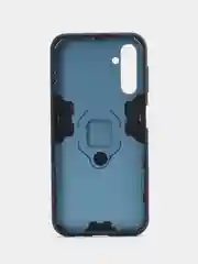 Красный чехол противоударный, с кольцом, на Samsung Galaxy A14 (Самсунг Галакси А14)