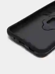Черный чехол противоударный, с кольцом, на Samsung Galaxy A11 (Самсунг Галакси А11)