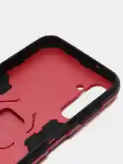 Красный чехол противоударный, с кольцом, на Samsung Galaxy A14 (Самсунг Галакси А14)