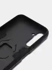 Черный чехол противоударный, с кольцом, на Samsung Galaxy A14 (Самсунг Галакси А14)