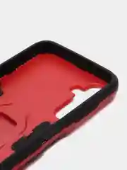 Красный чехол противоударный, с кольцом, на Samsung Galaxy M14 (Самсунг Галакси М14)