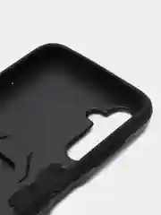 Черный чехол противоударный, с кольцом, на Samsung Galaxy M14 (Самсунг Галакси М14)