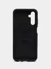 Черный чехол противоударный, с кольцом, на Samsung Galaxy M14 (Самсунг Галакси М14)
