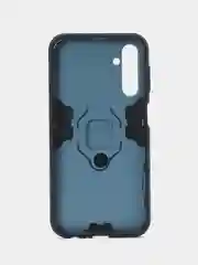 Красный чехол противоударный, с кольцом, на Samsung Galaxy A24 (Самсунг Галакси А24)