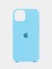 Голубой чехол силиконовый iPhone 6/6S, 7/8/SE 2020, Plus, X/XS, XR, 11, 12, Pro, Max