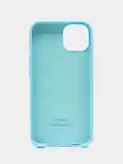 Голубой чехол силиконовый iPhone 6/6S, 7/8/SE 2020, Plus, X/XS, XR, 11, 12, Pro, Max