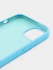 Голубой чехол силиконовый iPhone 6/6S, 7/8/SE 2020, Plus, X/XS, XR, 11, 12, Pro, Max