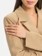 Серебряный кольцо "Мятая фольга"
