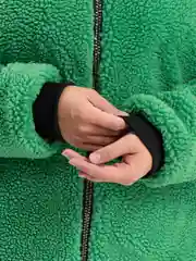 Зеленый пальто женское, шуба тедди, большие размеры, весна