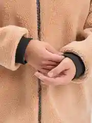 Бежевый меланж пальто женское, шуба тедди, большие размеры, весна