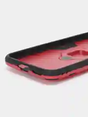 Красный чехол противоударный, с кольцом, на Huawei Nova 11 (Хувей Нова 11)