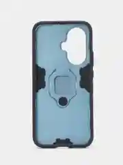Синий меланж чехол противоударный, с кольцом, на Huawei Nova 11 (Хувей Нова 11)
