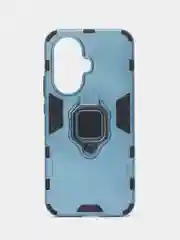 Синий меланж чехол противоударный, с кольцом, на Huawei Nova 11 (Хувей Нова 11)