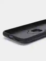 Черный чехол противоударный, с кольцом, на Huawei Nova 11 (Хувей Нова 11)
