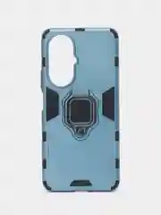 Синий меланж чехол противоударный, с кольцом, на Huawei Nova 11i (Хуавей Нова 11i)