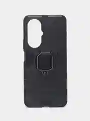 Черный чехол противоударный, с кольцом, на Huawei Nova 11i (Хуавей Нова 11i)