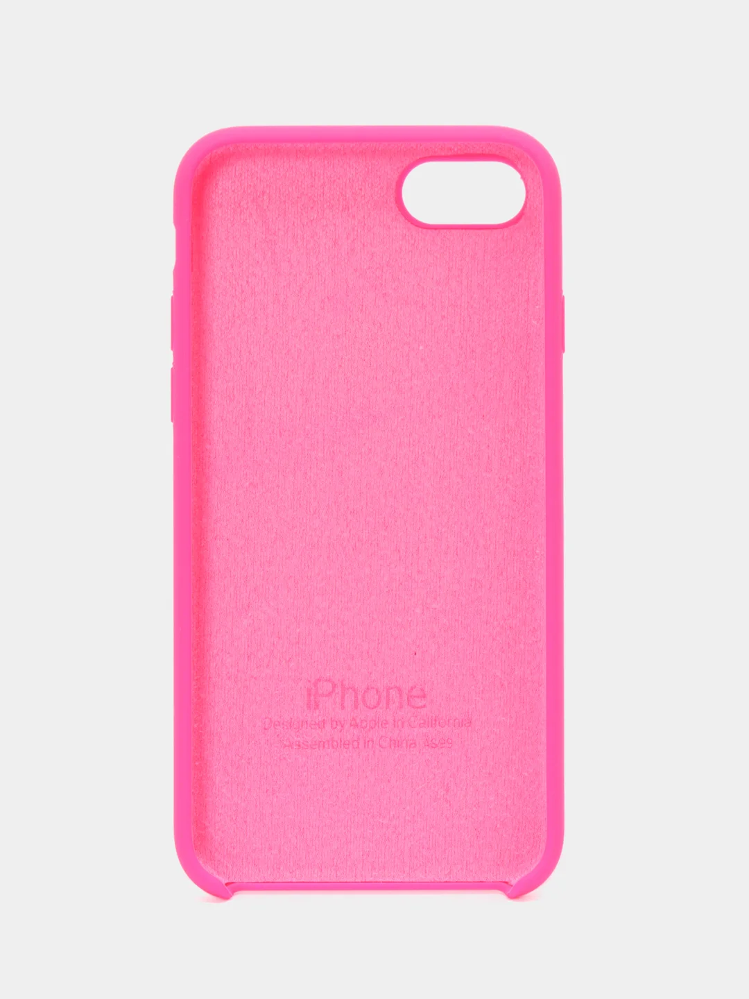 Фуксия чехол силиконовый iPhone 6/6S, 7/8/SE 2020, Plus, X/XS, XR, 11, 12, Pro, Max
