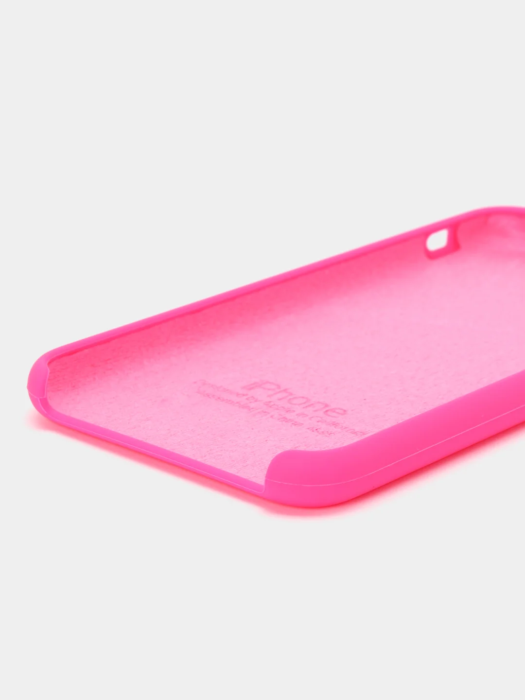 Фуксия чехол силиконовый iPhone 6/6S, 7/8/SE 2020, Plus, X/XS, XR, 11, 12, Pro, Max