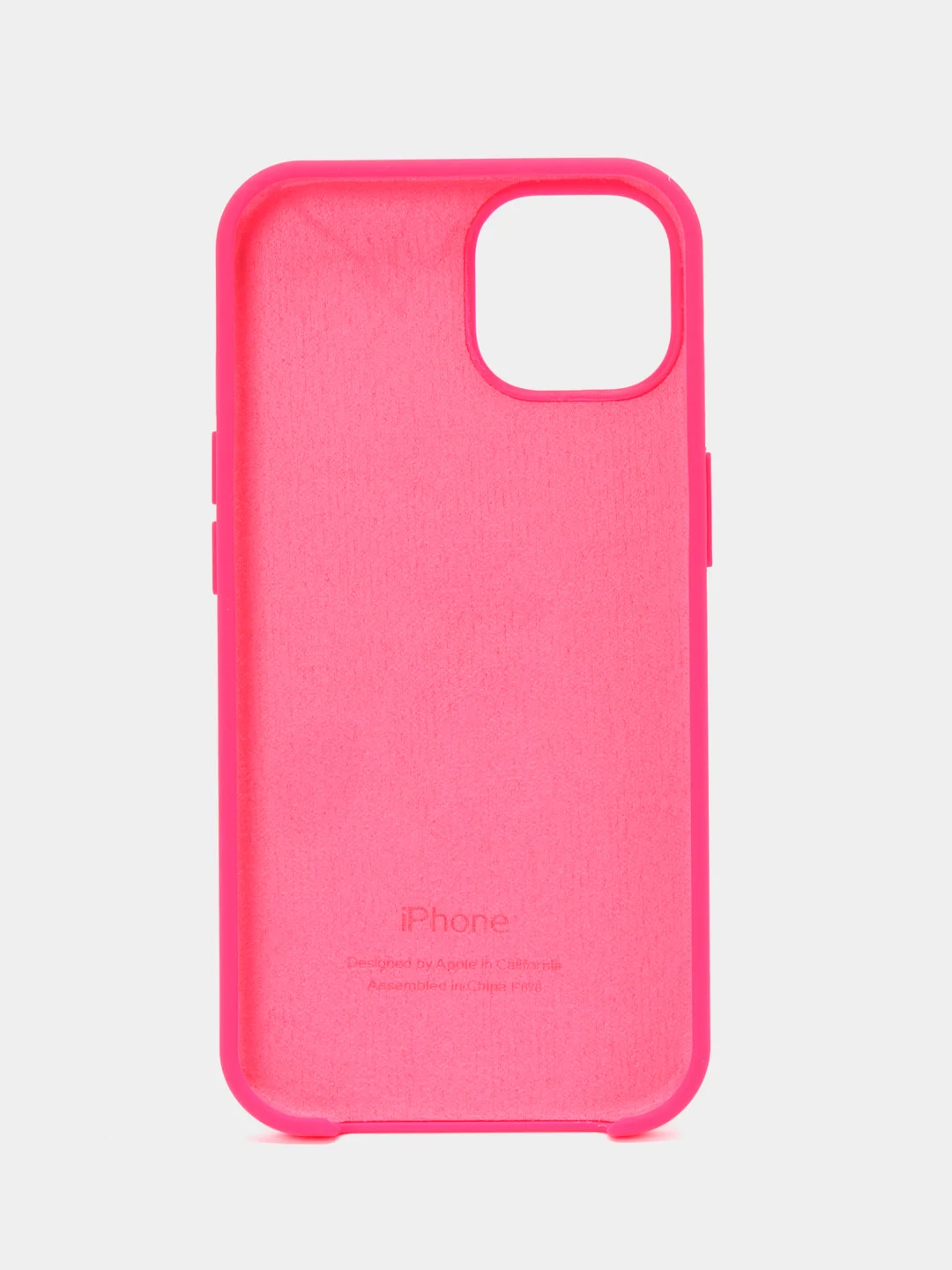 Фуксия чехол силиконовый iPhone 6/6S, 7/8/SE 2020, Plus, X/XS, XR, 11, 12, Pro, Max