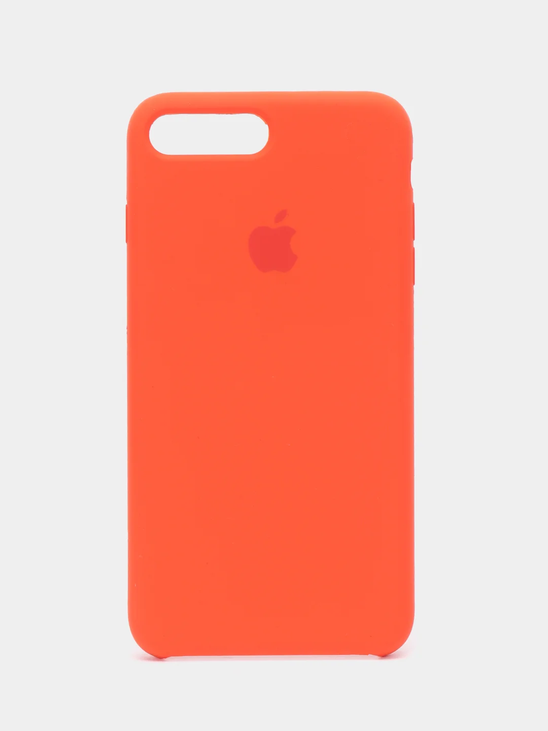 Оранжевый защитный силиконовый чехол без логотипа для iPhone 5/5S/SE/6/6 Plus/6S Plus/7 Plus/8 Plus