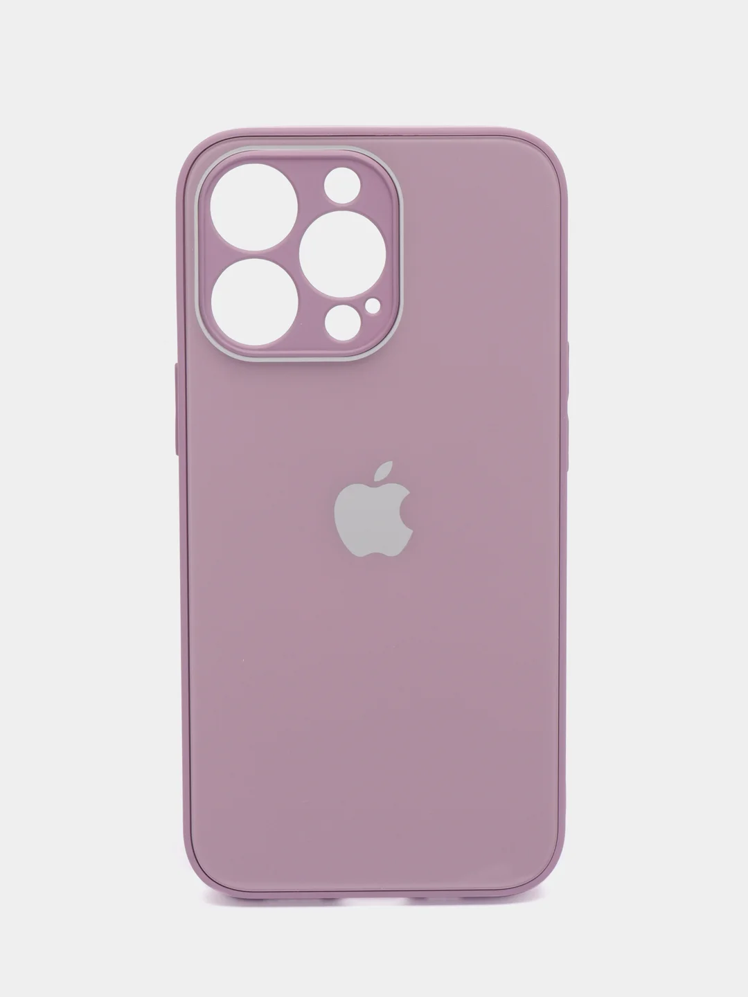 Фуксия чехол для айфон со стеклянной панелью iPhone 11, 12, 13, 14, Pro, 12 Pro Max, 14 Pro