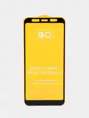 Черный защитное стекло 9D для Xiaomi Redmi 5 Plus (Сяоми Редми 5 Плюс)