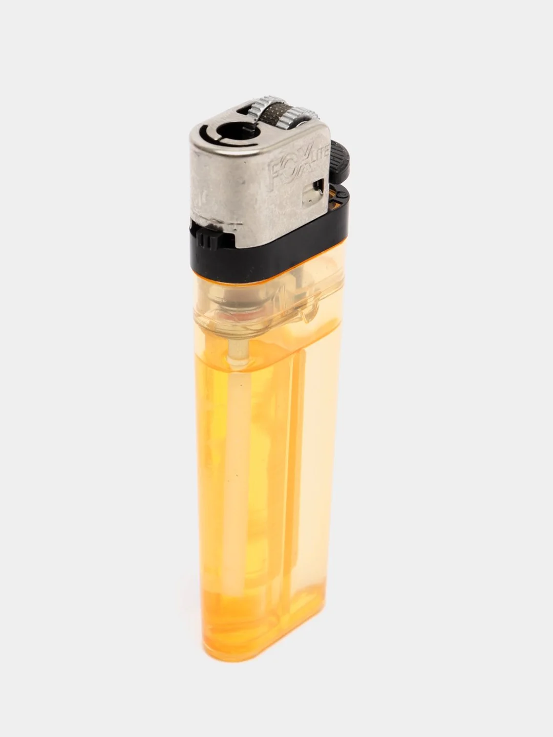 Желтый зажигалка FOXlite FX-24, газовая