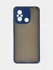 Чехол для Xiaomi Redmi 12C / Сяоми Редми 12С, пластиковый, матовый, с цветными кнопками