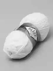 Слоновая кость шерсть Пряжа Alize Superlana maxi