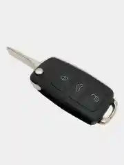 Корпус на штатный ключ с лезвием выкидной Volkswagen / Фольксваген (V002)
