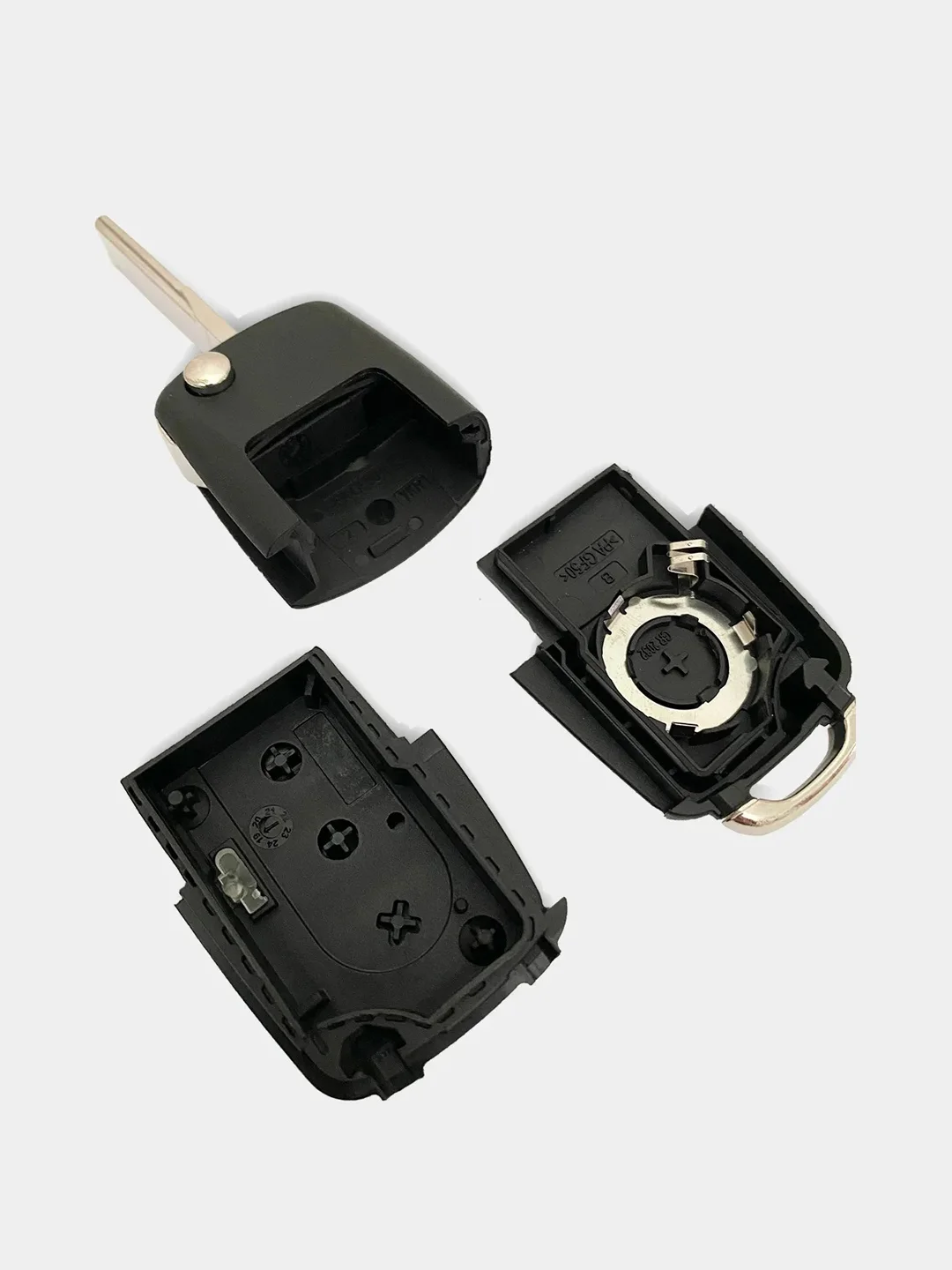 Корпус на штатный ключ с лезвием выкидной Volkswagen / Фольксваген (V002)