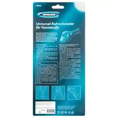 Ножницы для резки изделий из ПВХ, универсальные, D 42 мм, GROSS, 78424