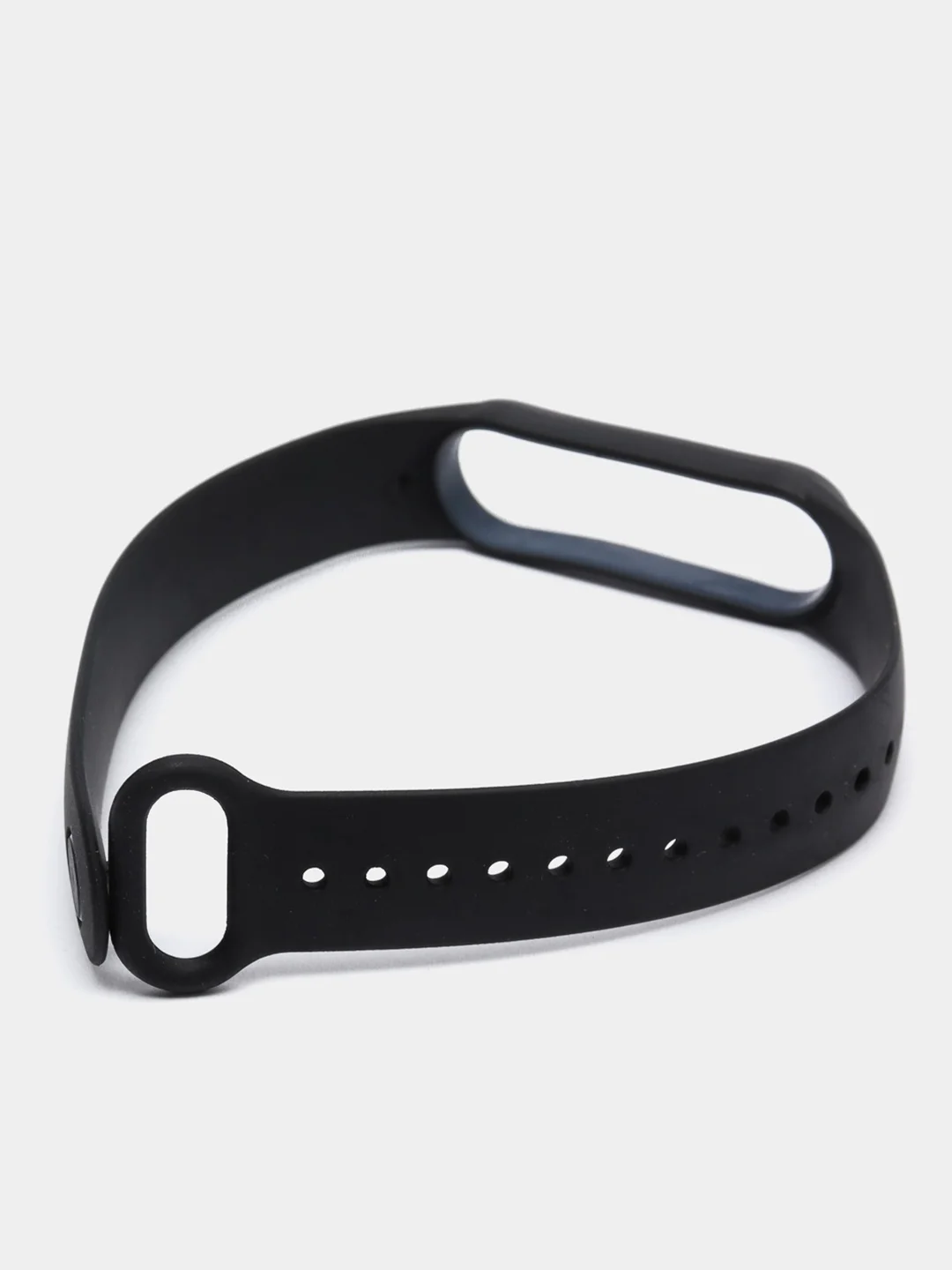 Белый ремешок для фитнес браслета Xiaomi Mi Band 5