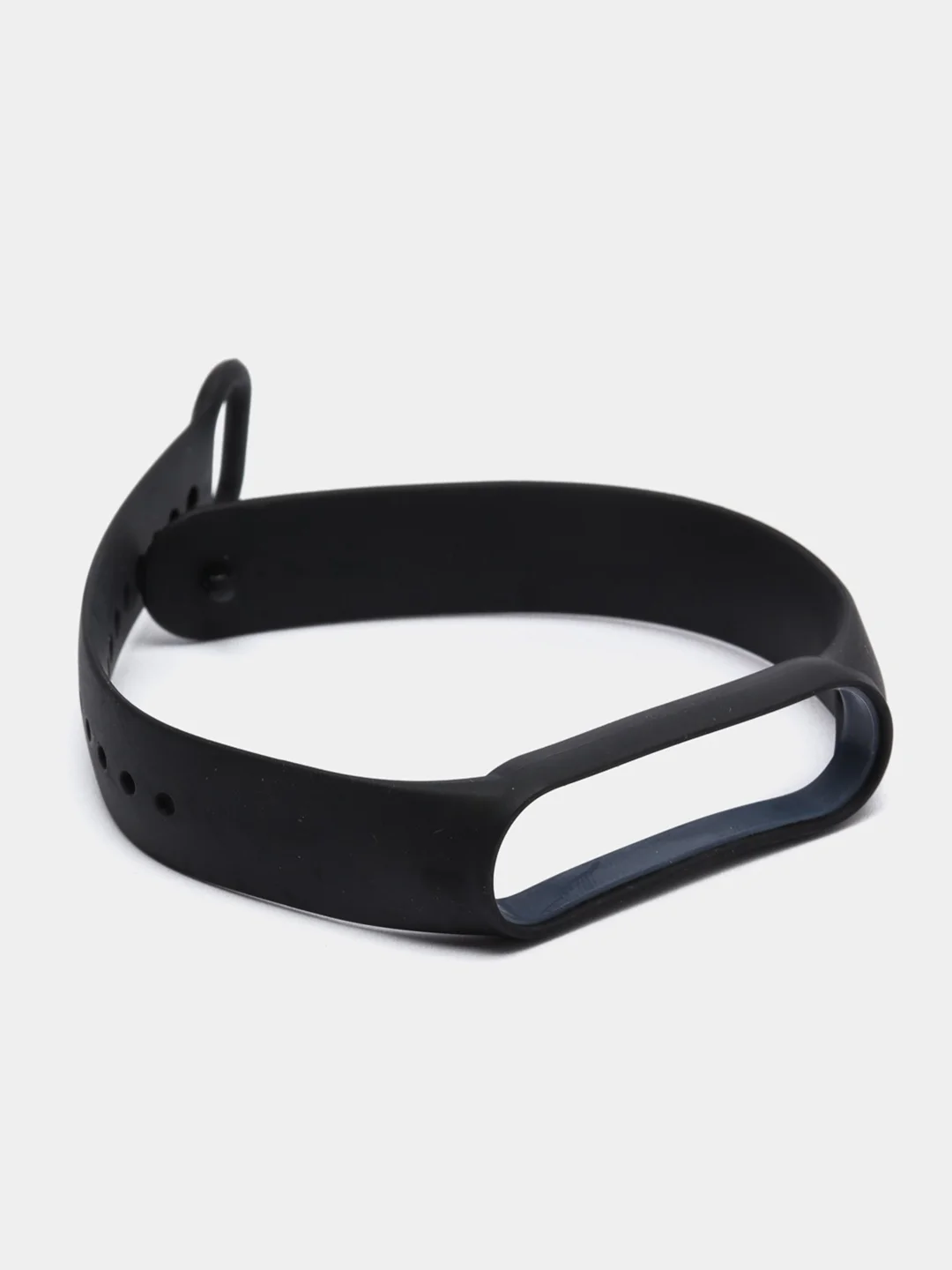 Белый ремешок для фитнес браслета Xiaomi Mi Band 5