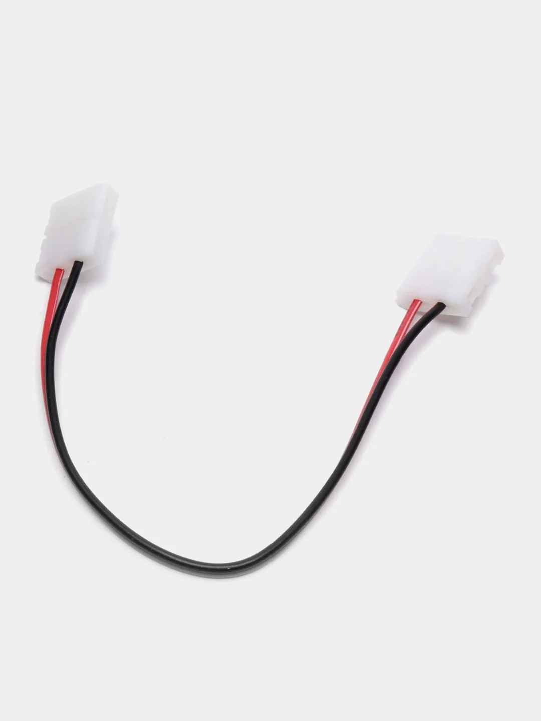 Коннектор выводной LED (10 mm, провод 15 cm), для светодиодной ленты, 2 контакта - 1 шт